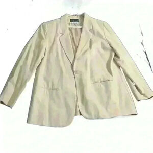 🌷SAG HARBOR Soft Pink Wool Blazer